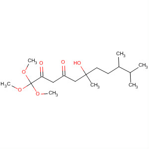 104996-33-0  2,4-Undecanedione, 6-hydroxy-1,1,1-trimethoxy-6,9,10-trimethyl-