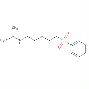 105049-62-5  1-Pentanamine, N-(1-methylethyl)-5-(phenylsulfonyl)-
