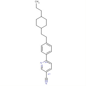 105053-23-4  3-Pyridinecarbonitrile, 6-[4-[2-(4-propylcyclohexyl)ethyl]phenyl]-, trans-