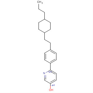 105076-47-9  3-Pyridinol, 6-[4-[2-(4-propylcyclohexyl)ethyl]phenyl]-, trans-