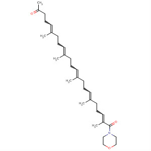 105097-34-5  Morpholine,4-(2,6,10,14,18-pentamethyl-1,22-dioxo-2,6,10,14,18-tricosapentaenyl)-