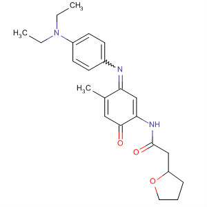 105298-75-7  2-Furanacetamide,N-[3-[[4-(diethylamino)phenyl]imino]-4-methyl-6-oxo-1,4-cyclohexadien-1-yl]tetrahydro-