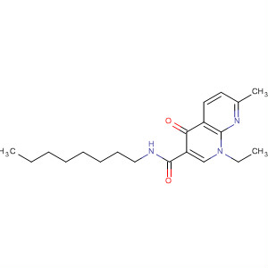 105329-17-7 1,8-Naphthyridine-3-carboxamide,1-ethyl-1,4-dihydro-7-methyl-N-octyl-4-oxo-