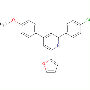 105372-57-4 Pyridine, 2-(4-chlorophenyl)-6-(2-furanyl)-4-(4-methoxyphenyl)-