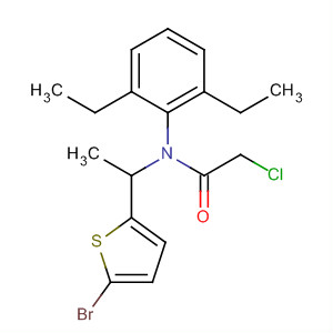 105384-86-9  Acetamide,N-[1-(5-bromo-2-thienyl)ethyl]-2-chloro-N-(2,6-diethylphenyl)-