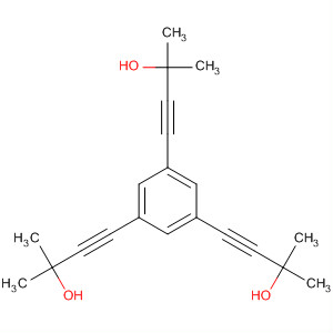 105405-52-5  3-Butyn-2-ol, 4,4',4''-(1,3,5-benzenetriyl)tris[2-methyl-