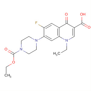 105440-01-5  3-Quinolinecarboxylic acid,7-[4-(ethoxycarbonyl)-1-piperazinyl]-1-ethyl-6-fluoro-1,4-dihydro-4-oxo-