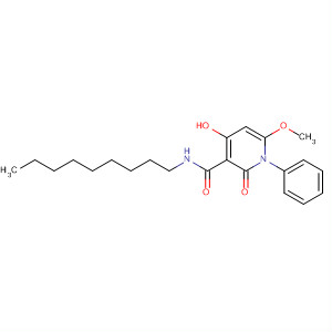 105442-02-2  3-Pyridinecarboxamide,1,2-dihydro-4-hydroxy-6-methoxy-N-nonyl-2-oxo-1-phenyl- 105442-02-2  3-Pyridinecarboxamide,1,2-dihydro-4-hydroxy-6-methoxy-N-nonyl-2-oxo-1-phenyl-