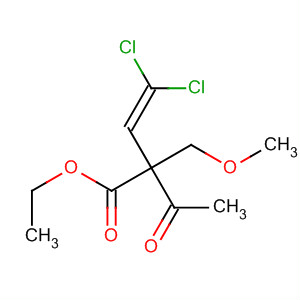105442-54-4  3-Butenoic acid, 2-acetyl-4,4-dichloro-2-(methoxymethyl)-, ethyl ester