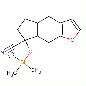 105501-32-4  4H-Indeno[5,6-b]furan-7-carbonitrile,4a,5,6,7,7a,8-hexahydro-7-[(trimethylsilyl)oxy]-