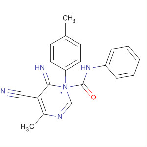 105576-83-8  3-Pyridazinecarboxamide,5-cyano-1,6-dihydro-6-imino-4-methyl-1-(4-methylphenyl)-N-phenyl- 105576-83-8  3-Pyridazinecarboxamide,5-cyano-1,6-dihydro-6-imino-4-methyl-1-(4-methylphenyl)-N-phenyl-