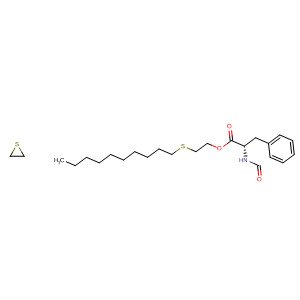 105579-03-1 L-Phenylalanine, N-formyl-, 1,10-decanediylbis(thio-2,1-ethanediyl)ester