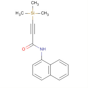 105587-55-1  2-Propynamide, N-naphthalenyl-3-(trimethylsilyl)-