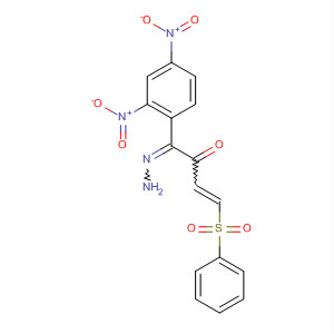 101352-32-3  3-Buten-2-one, 4-(phenylsulfonyl)-, (2,4-dinitrophenyl)hydrazone