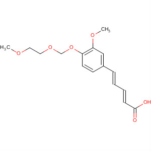 101619-46-9  2,4-Pentadienoic acid,5-[3-methoxy-4-[(2-methoxyethoxy)methoxy]phenyl]-, (E,E)-