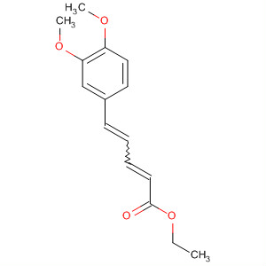 101619-71-0  2,4-Pentadienoic acid, 5-(3,4-dimethoxyphenyl)-, ethyl ester, (E,E)-
