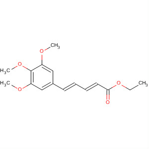 101620-05-7  2,4-Pentadienoic acid, 5-(3,4,5-trimethoxyphenyl)-, ethyl ester, (2E,4E)-