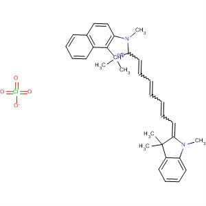 101922-66-1  1H-Benz[e]indolium,2-[7-(1,3-dihydro-1,3,3-trimethyl-2H-indol-2-ylidene)-1,3,5-heptatrienyl]-1,1,3-trimethyl-, perchlorate
