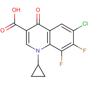 101987-85-3  3-Quinolinecarboxylic acid,6-chloro-1-cyclopropyl-7,8-difluoro-1,4-dihydro-4-oxo-