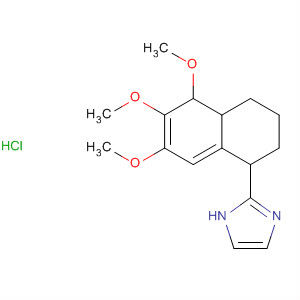 102035-22-3  1H-Imidazole,4,5-dihydro-2-(1,2,3,4-tetrahydro-5,6,7-trimethoxy-1-naphthalenyl)-,monohydrochloride
