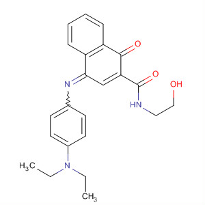 102187-26-8  2-Naphthalenecarboxamide,4-[[4-(diethylamino)phenyl]imino]-1,4-dihydro-N-(2-hydroxyethyl)-1-oxo-