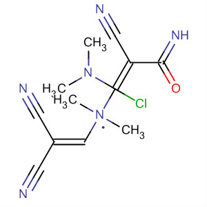 102266-38-6  2-Propenimidoyl chloride,2-cyano-N-(2,2-dicyanoethenyl)-3,3-bis(dimethylamino)-