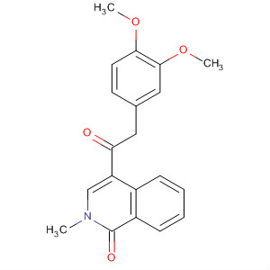 10249-14-6  1(2H)-Isoquinolinone, 4-[(3,4-dimethoxyphenyl)acetyl]-2-methyl-