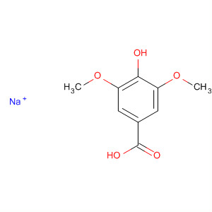 10267-81-9  Benzoic acid, 4-hydroxy-3,5-dimethoxy-, monosodium salt