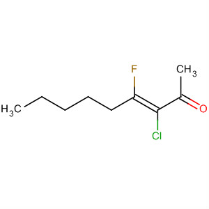 102676-06-2  3-Nonen-2-one, 3-chloro-4-fluoro-, (E)- 102676-06-2  3-Nonen-2-one, 3-chloro-4-fluoro-, (E)-