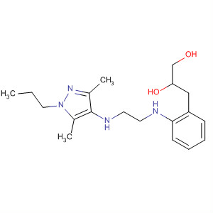 102716-81-4  2-Propanol,1-[[2-[(3,5-dimethyl-1-propyl-1H-pyrazol-4-yl)amino]ethyl]amino]-3-phenoxy-