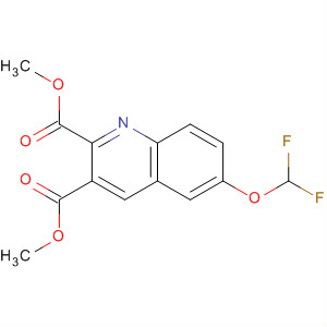 102771-68-6  2,3-Quinolinedicarboxylic acid, 6-(difluoromethoxy)-, dimethyl ester