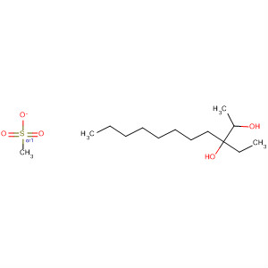 102775-11-1  2,3-Undecanediol, 3-ethyl-, 2-methanesulfonate, (2R,3R)-rel-