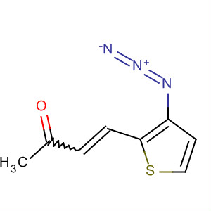 102788-01-2  3-Buten-2-one, 4-(3-azido-2-thienyl)-