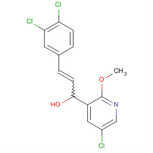 102830-79-5  3-Pyridinemethanol,5-chloro-a-[2-(3,4-dichlorophenyl)ethenyl]-2-methoxy-, (E)-