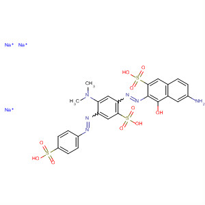 102969-76-6  2-Naphthalenesulfonic acid,6-amino-3-[[5-(dimethylamino)-2-sulfo-4-[(4-sulfophenyl)azo]phenyl]azo]-4-hydroxy-, trisodium salt