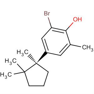 103412-29-9  Phenol, 2-bromo-6-methyl-4-(1,2,2-trimethylcyclopentyl)-, (S)-