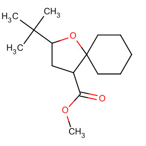 103619-97-2  1-Oxaspiro[4.5]decane-4-carboxylic acid, 2-(1,1-dimethylethyl)-, methylester, cis-