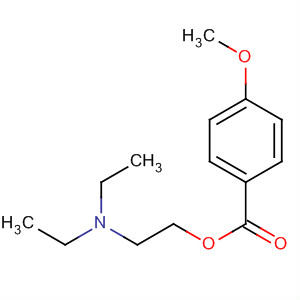 10367-84-7  Benzoic acid, 4-methoxy-, 2-(diethylamino)ethyl ester