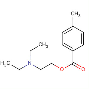 10367-89-2  Benzoic acid, 4-methyl-, 2-(diethylamino)ethyl ester