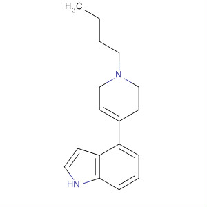 103827-98-1  1H-Indole, 4-(1-butyl-1,2,3,6-tetrahydro-4-pyridinyl)-