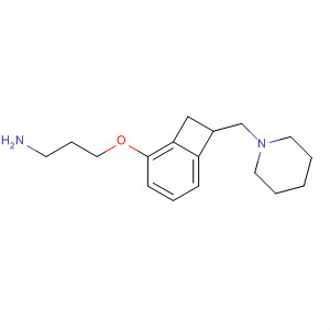 103927-71-5  1-Propanamine,3-[[7-(1-piperidinylmethyl)bicyclo[4.2.0]octa-1,3,5-trien-2-yl]oxy]-
