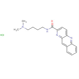103942-55-8  1-Phenazinecarboxamide, N-[4-(dimethylamino)butyl]-,monohydrochloride