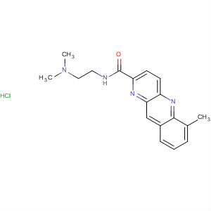 103942-63-8  1-Phenazinecarboxamide, N-[2-(dimethylamino)ethyl]-6-methyl-,monohydrochloride