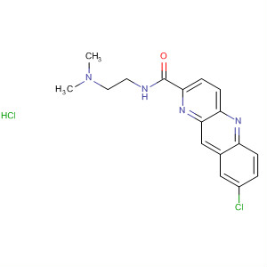 103942-68-3  1-Phenazinecarboxamide, 8-chloro-N-[2-(dimethylamino)ethyl]-,monohydrochloride