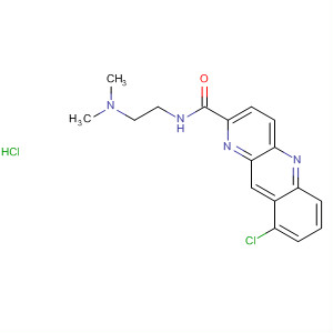 103942-71-8  1-Phenazinecarboxamide, 9-chloro-N-[2-(dimethylamino)ethyl]-,monohydrochloride