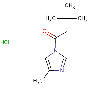 103959-21-3  1H-Imidazole, 1-(3,3-dimethyl-1-oxobutyl)-4-methyl-,monohydrochloride