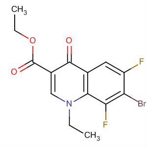 103977-81-7  3-Quinolinecarboxylic acid,7-bromo-1-ethyl-6,8-difluoro-1,4-dihydro-4-oxo-, ethyl ester