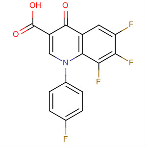 103994-87-2  3-Quinolinecarboxylic acid,6,7,8-trifluoro-1-(4-fluorophenyl)-1,4-dihydro-4-oxo-