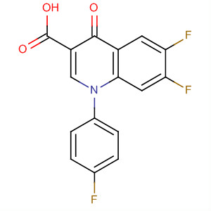 103994-99-6  3-Quinolinecarboxylic acid,6,7-difluoro-1-(4-fluorophenyl)-1,4-dihydro-4-oxo-