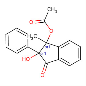 104024-71-7  1H-Inden-1-one,3-(acetyloxy)-2,3-dihydro-2-hydroxy-3-methyl-2-phenyl-, cis-